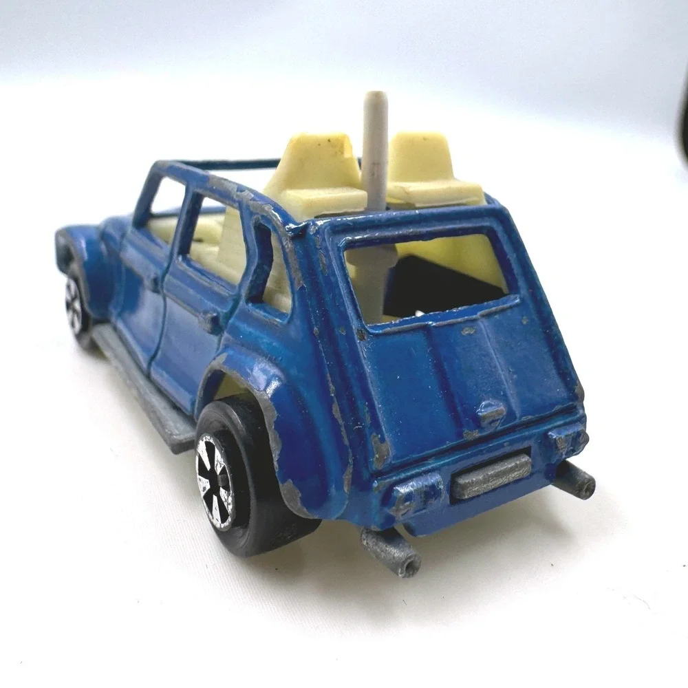 Majorette Maharadjah No 237 Blue Diecast Car 1/60 Made in France Vintage Toy